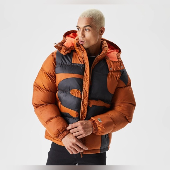 MEN'S OVERSIZED BRANDED WATER-REPELLENT JACKET - Picture 2 of 6